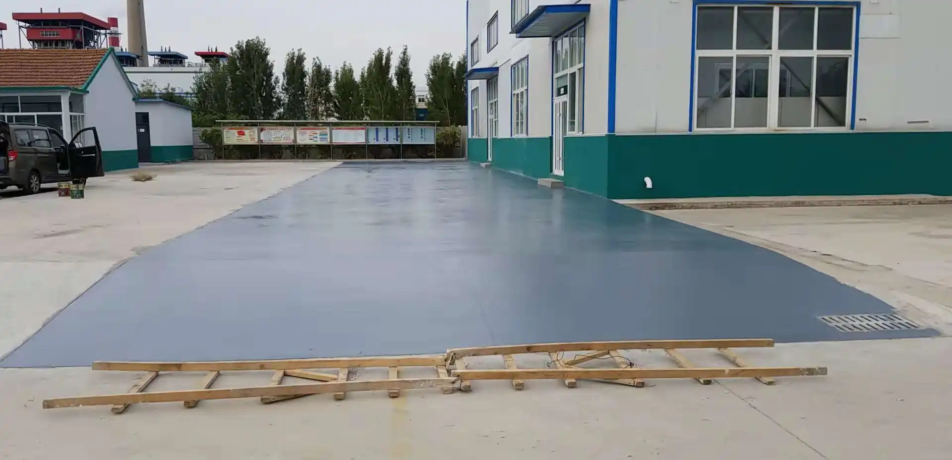 孝感车间厂房地坪漆修补翻新